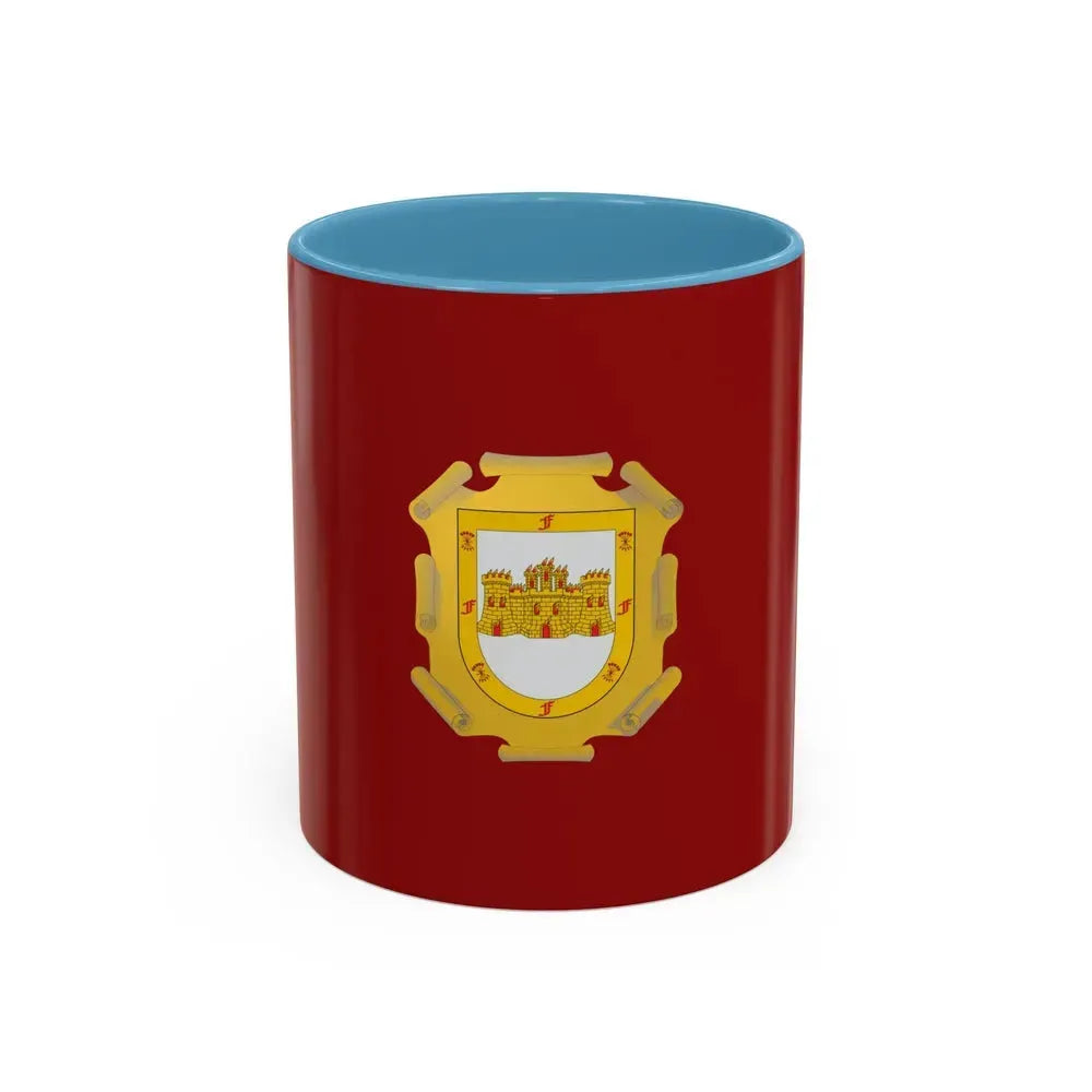 Flag of La Serena Chile - Accent Coffee Mug 11oz Light Blue - Go Mug Yourself