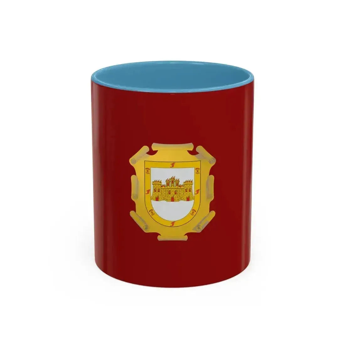 Flag of La Serena Chile - Accent Coffee Mug 11oz Light Blue - Go Mug Yourself