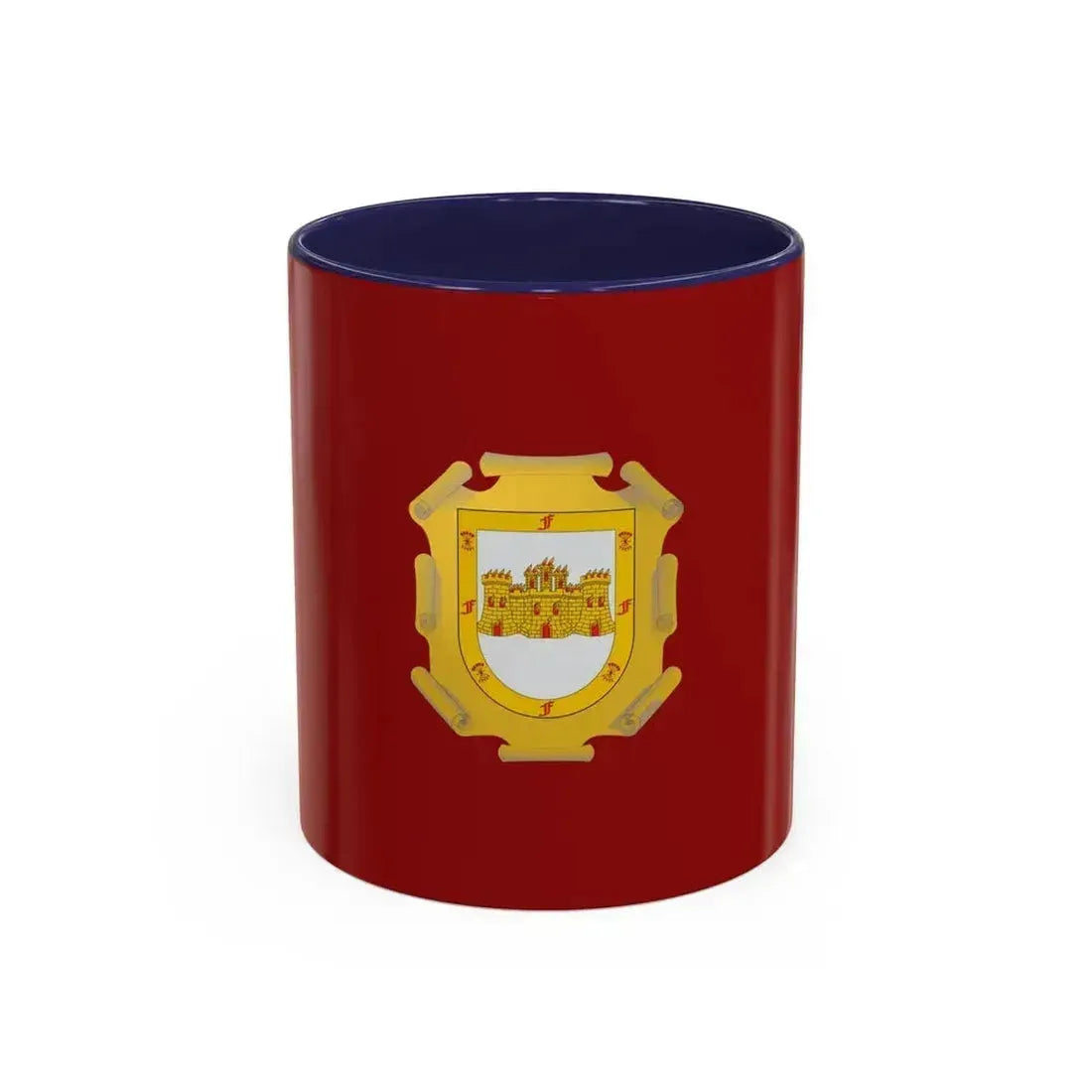 Flag of La Serena Chile - Accent Coffee Mug 11oz Navy - Go Mug Yourself