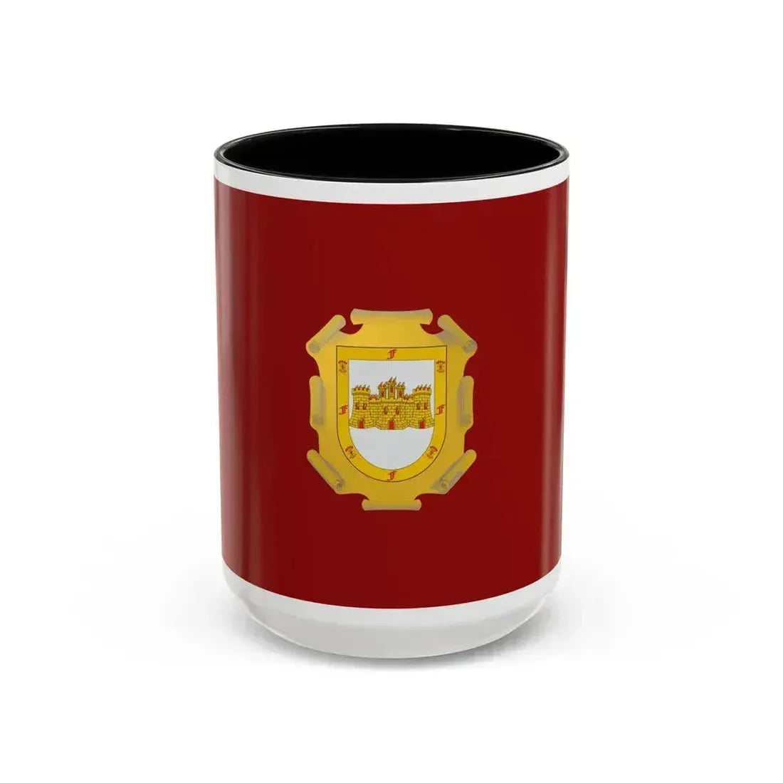 Flag of La Serena Chile - Accent Coffee Mug 15oz Black - Go Mug Yourself