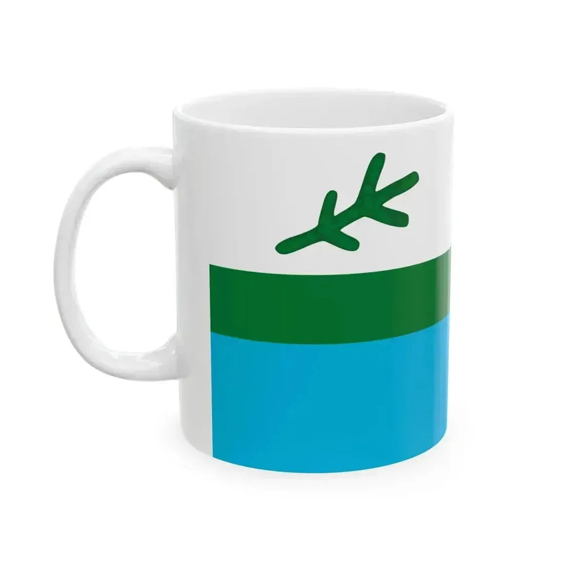 Flag of Labrador (Canada) White Coffee Mug - Go Mug Yourself