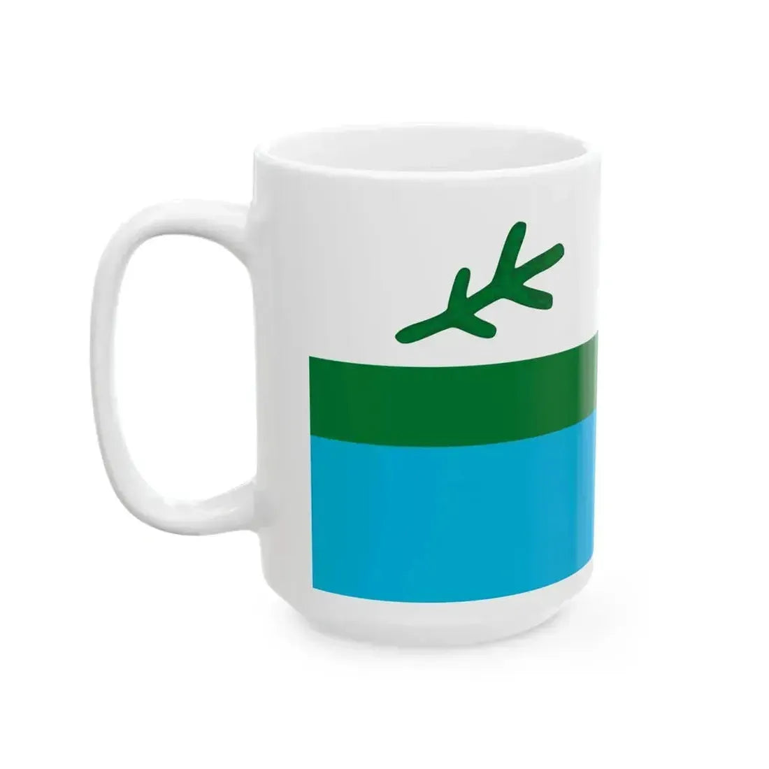 Flag of Labrador (Canada) White Coffee Mug - Go Mug Yourself
