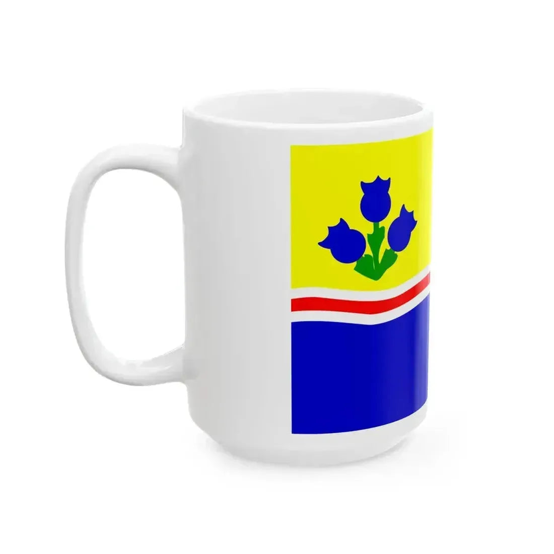 Flag of Lac-Saint-Jean (Canada) White Coffee Mug - Go Mug Yourself