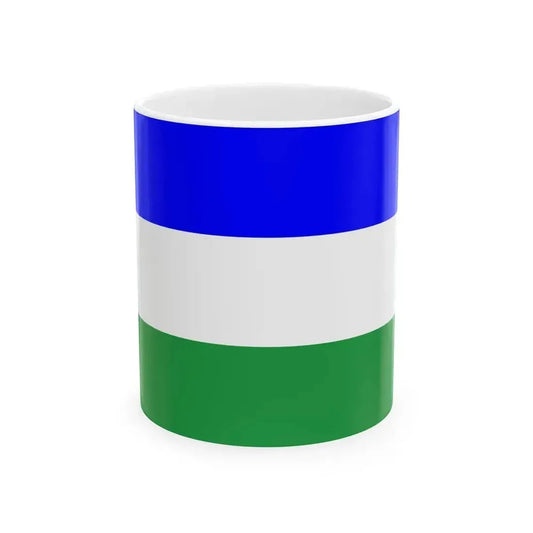 Flag of Ladinia (Italy) White Coffee Mug 11oz - Go Mug Yourself