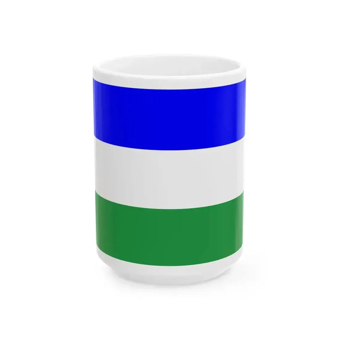 Flag of Ladinia (Italy) White Coffee Mug 15oz - Go Mug Yourself