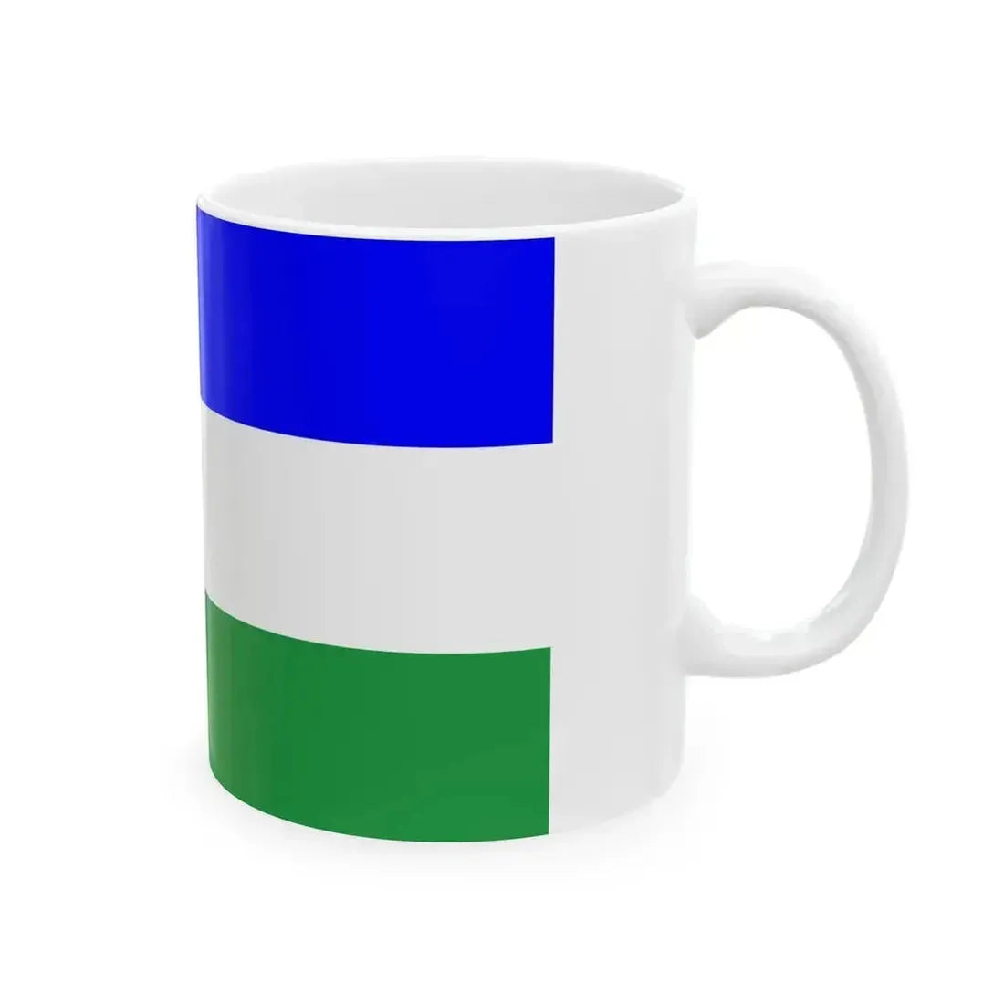 Flag of Ladinia (Italy) White Coffee Mug - Go Mug Yourself