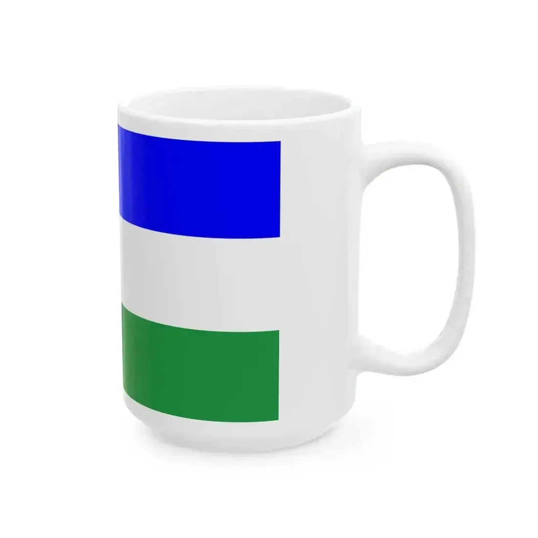 Flag of Ladinia (Italy) White Coffee Mug - Go Mug Yourself