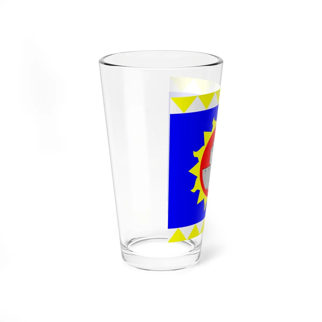 Flag of Ladyzhyn (Ukraine) Pint Glass 16oz - Go Mug Yourself
