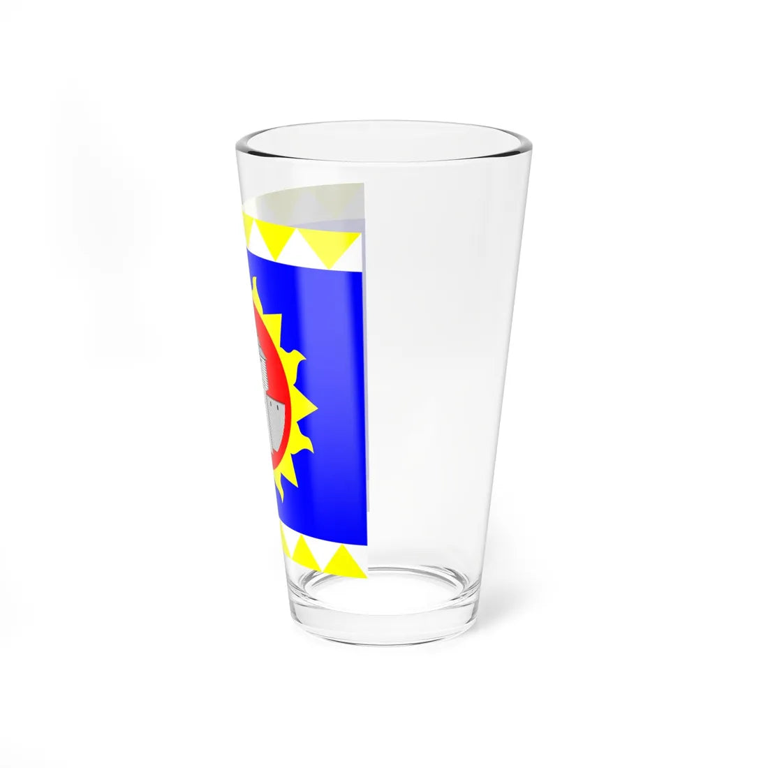 Flag of Ladyzhyn (Ukraine) Pint Glass 16oz - Go Mug Yourself