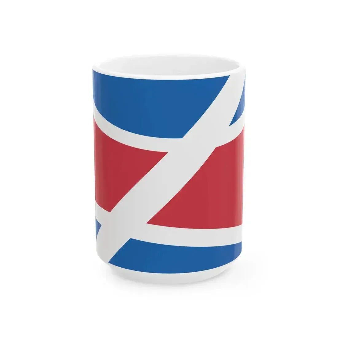 Flag of Lafayette Louisiana (United States) White Coffee Mug 15oz - Go Mug Yourself