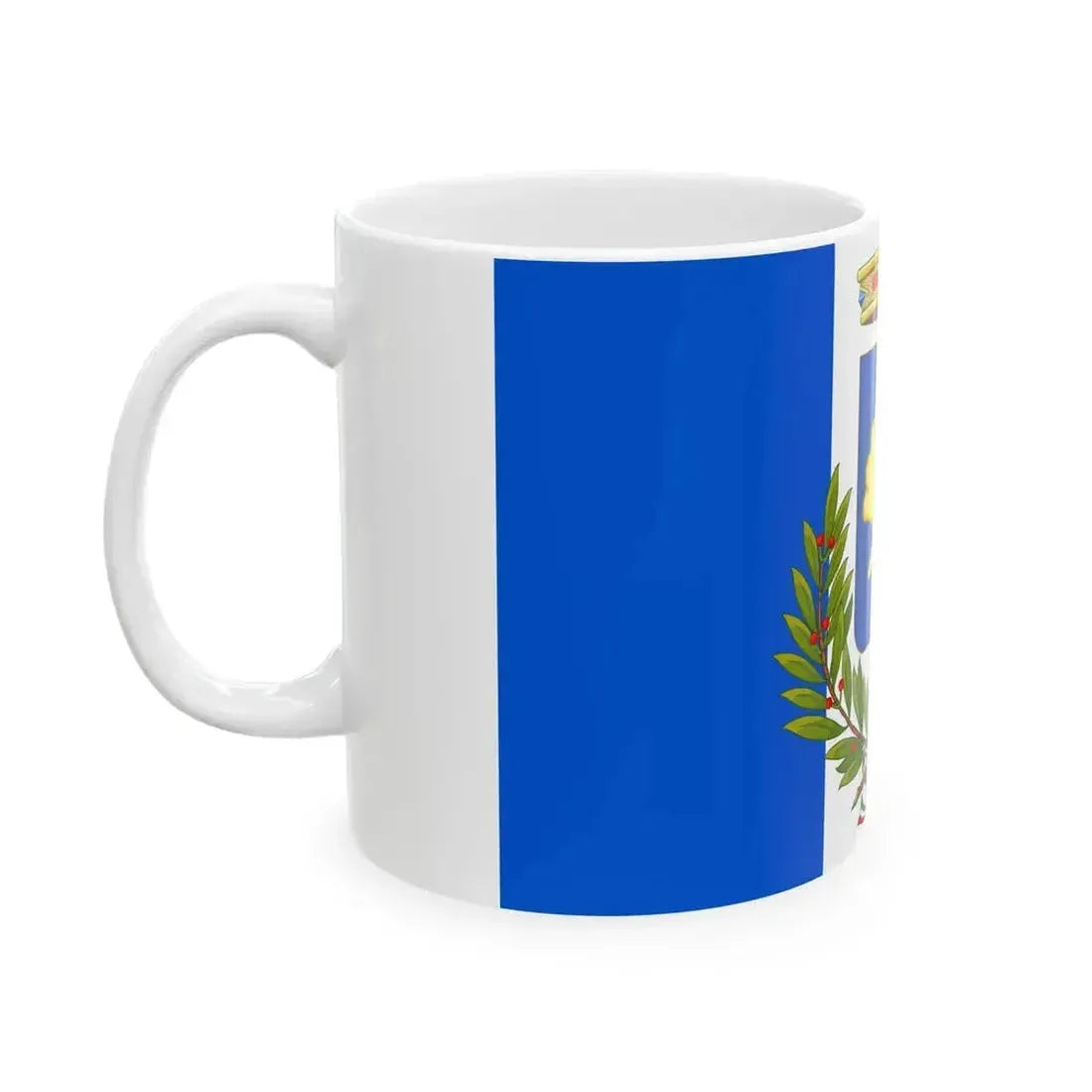 Flag of Lagosanto (Italy) White Coffee Mug - Go Mug Yourself