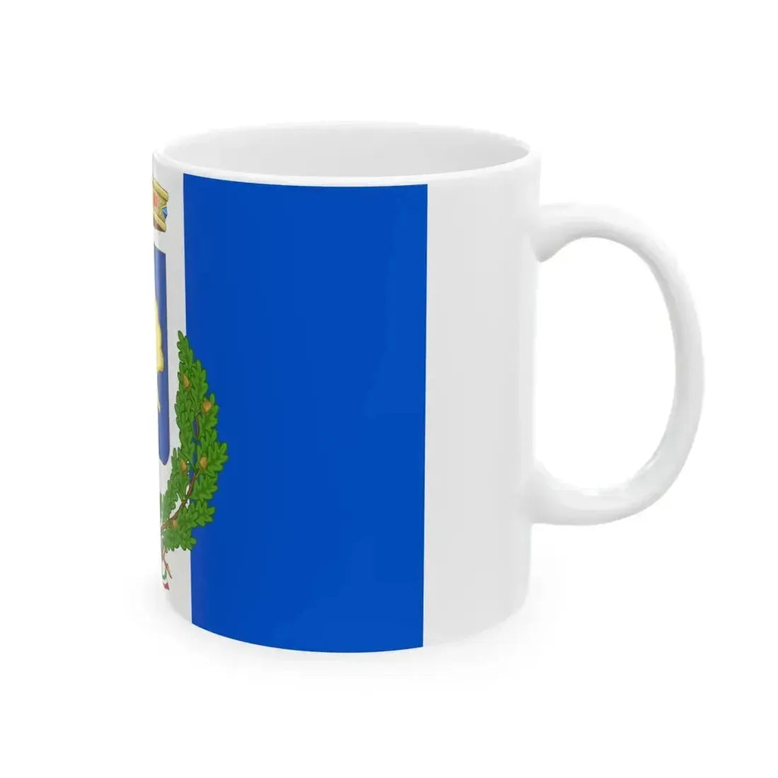 Flag of Lagosanto (Italy) White Coffee Mug - Go Mug Yourself