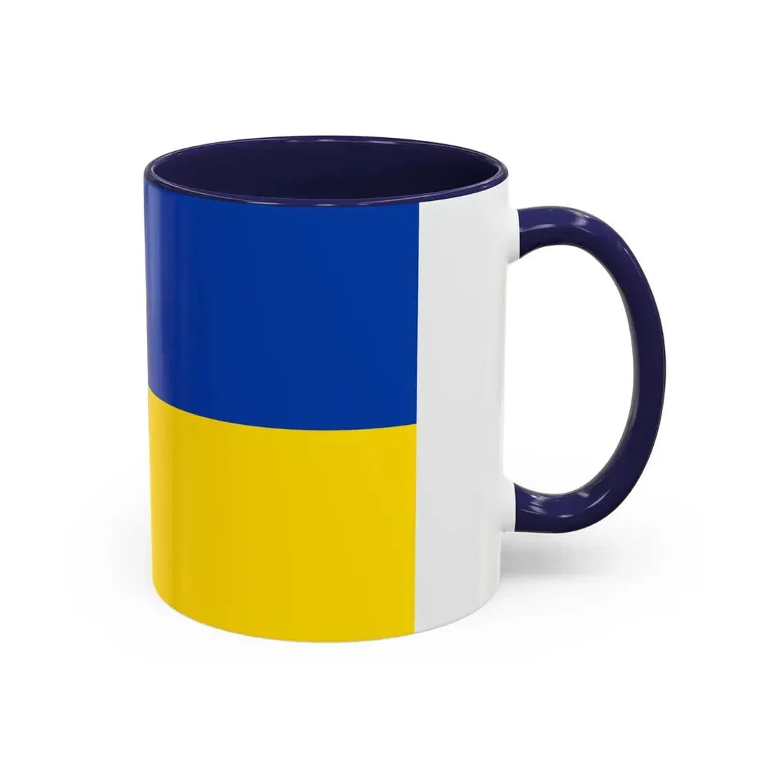 Flag of Lahn Dill Kreises Germany - Accent Coffee Mug - Go Mug Yourself