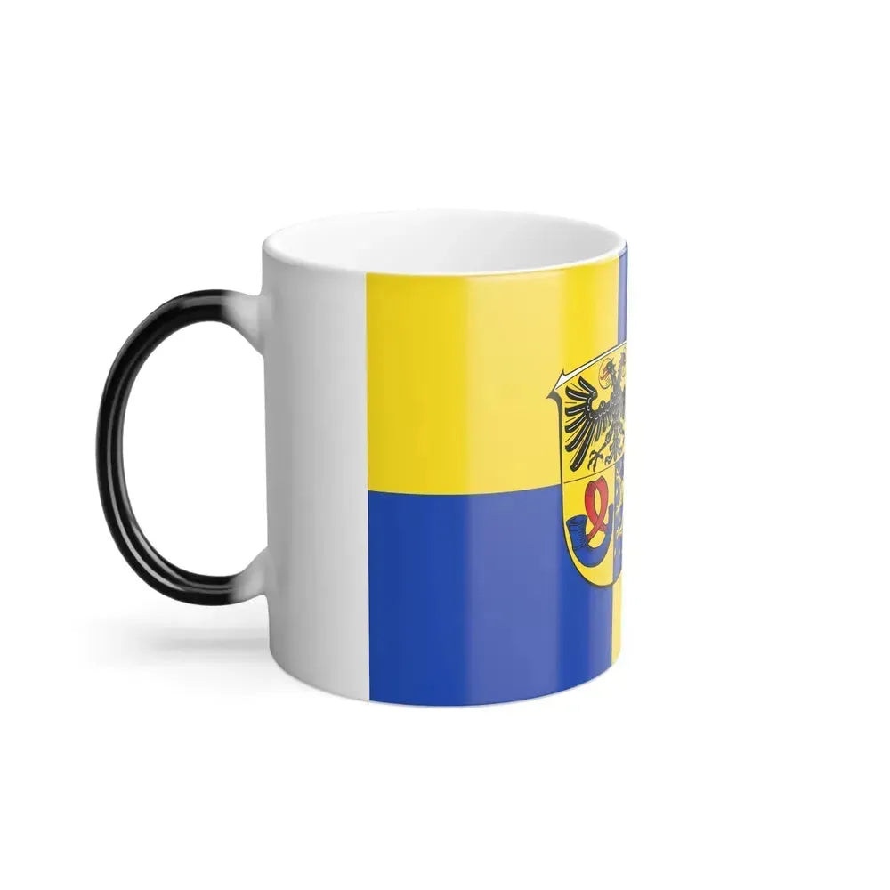 Flag of Lahn Dill Kreises Germany - Color Changing Coffee Mug - Go Mug Yourself