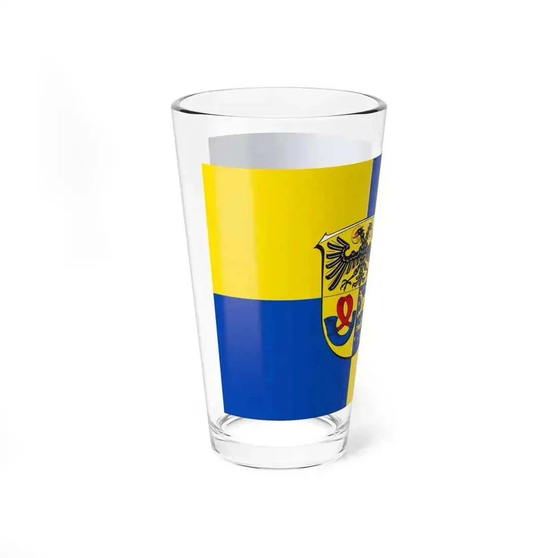 Flag of Lahn Dill Kreises Germany - Pint Glass 16oz - Go Mug Yourself