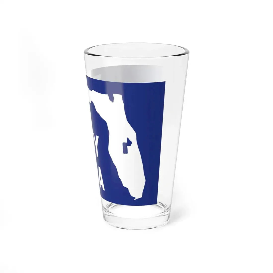 Flag of Lake County Florida (United States) Pint Glass 16oz - Go Mug Yourself