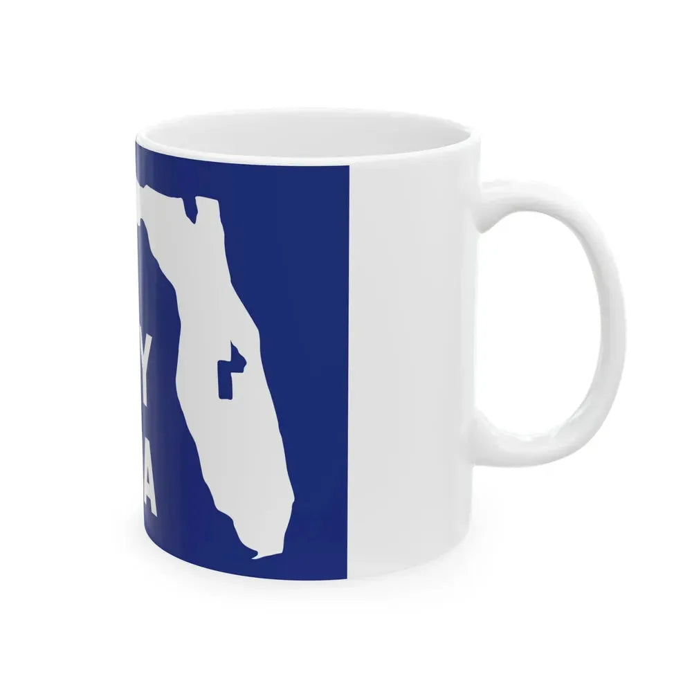 Flag of Lake County Florida (United States) White Coffee Mug - Go Mug Yourself
