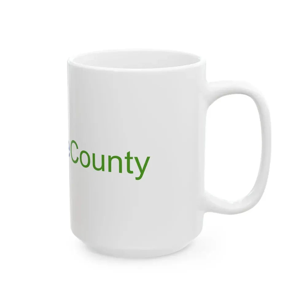 Flag of Lake County Illinois (United States) White Coffee Mug - Go Mug Yourself