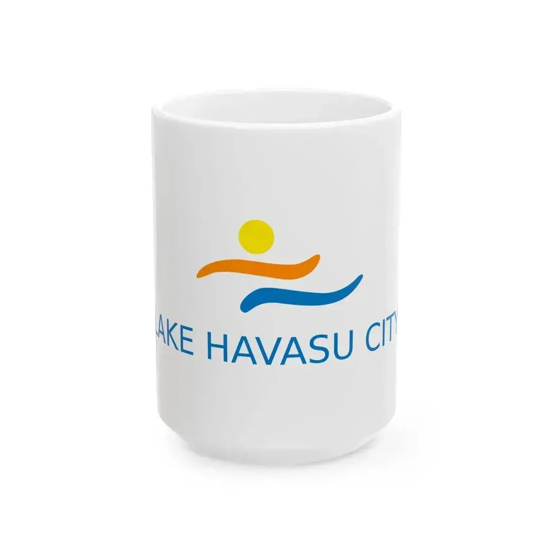 Flag of Lake Havasu City Arizona (United States) White Coffee Mug 15oz - Go Mug Yourself