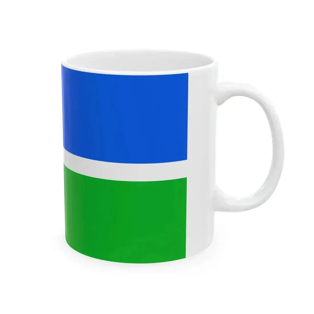Flag of Lake St. Louis Missouri (United States) White Coffee Mug - Go Mug Yourself