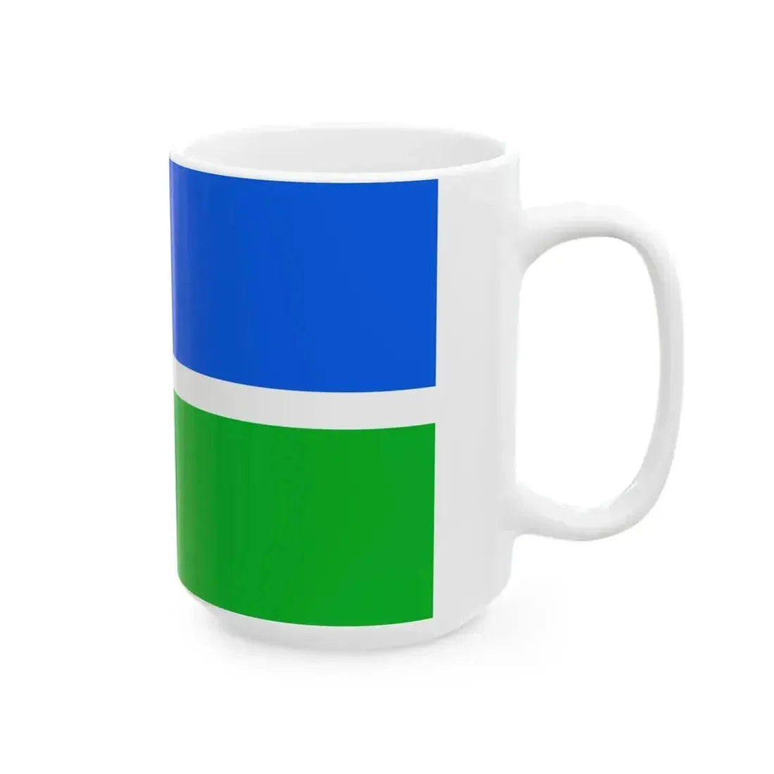 Flag of Lake St. Louis Missouri (United States) White Coffee Mug - Go Mug Yourself