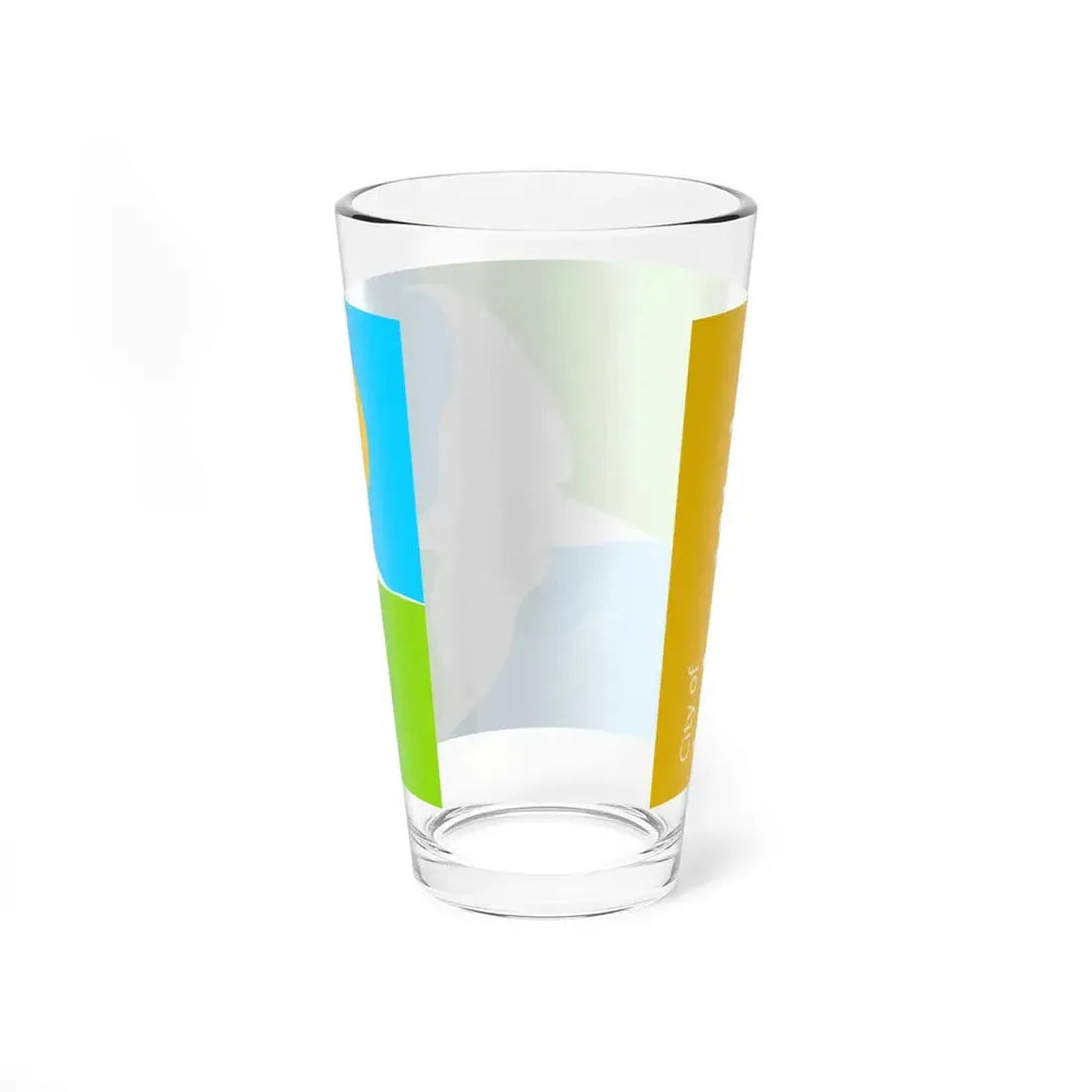 Flag of Lake Wales Florida (United States) Pint Glass 16oz - Go Mug Yourself