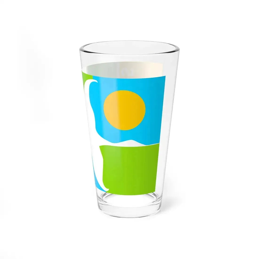 Flag of Lake Wales Florida (United States) Pint Glass 16oz - Go Mug Yourself