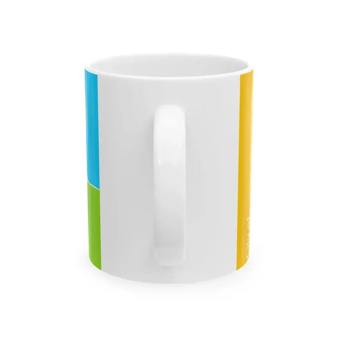 Flag of Lake Wales Florida (United States) White Coffee Mug - Go Mug Yourself