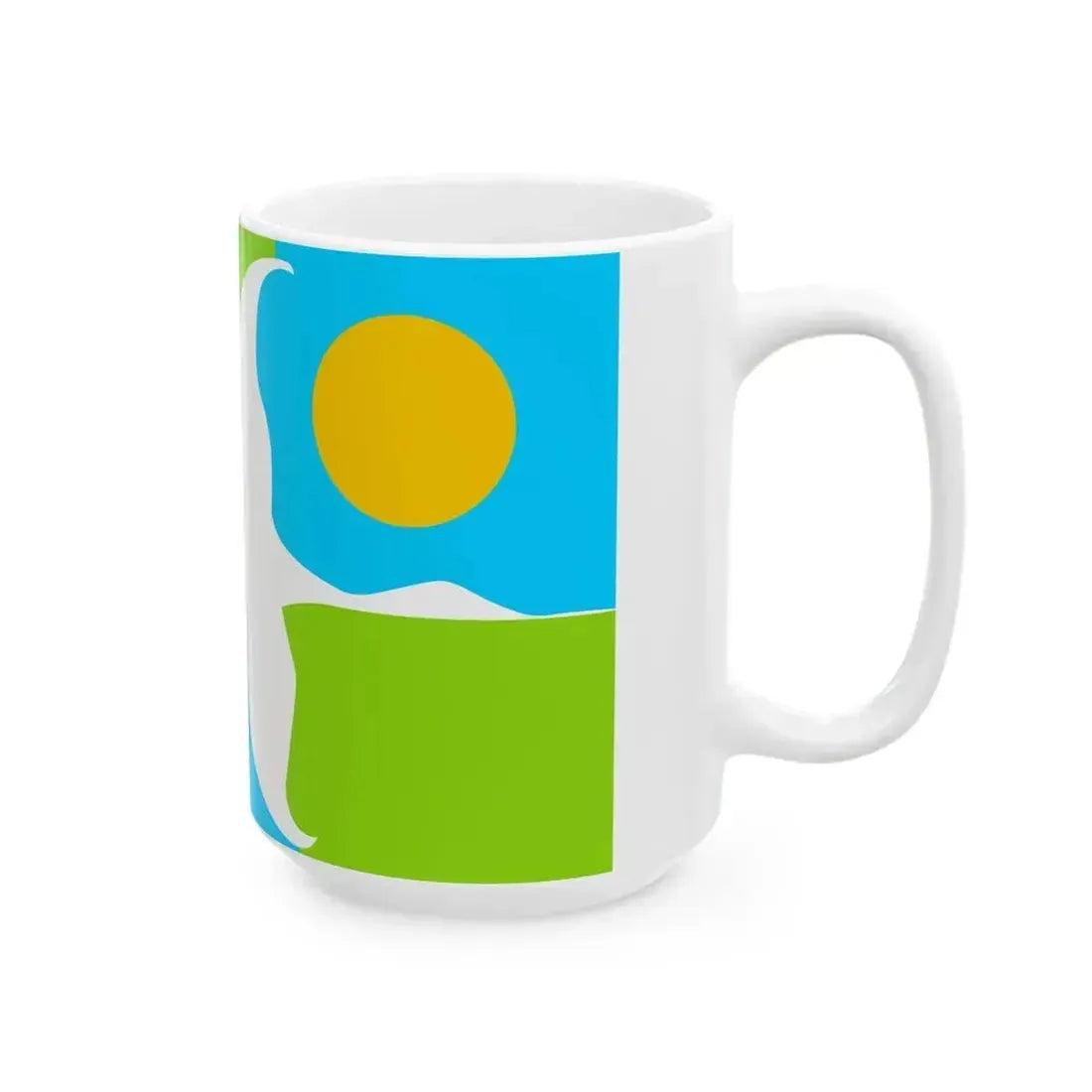 Flag of Lake Wales Florida (United States) White Coffee Mug - Go Mug Yourself