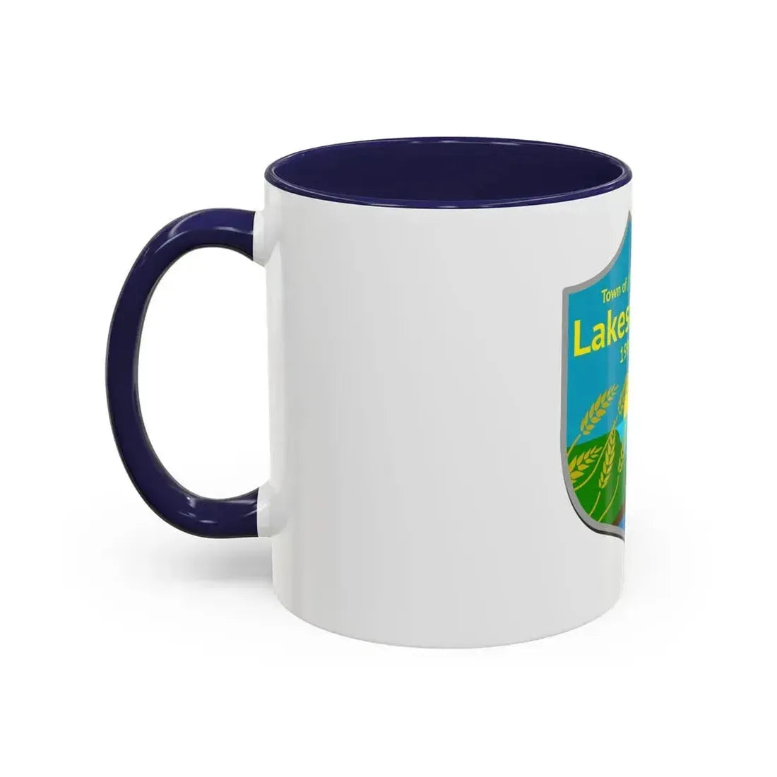 Flag of Lakeshore Ontario Canada - Accent Coffee Mug - Go Mug Yourself