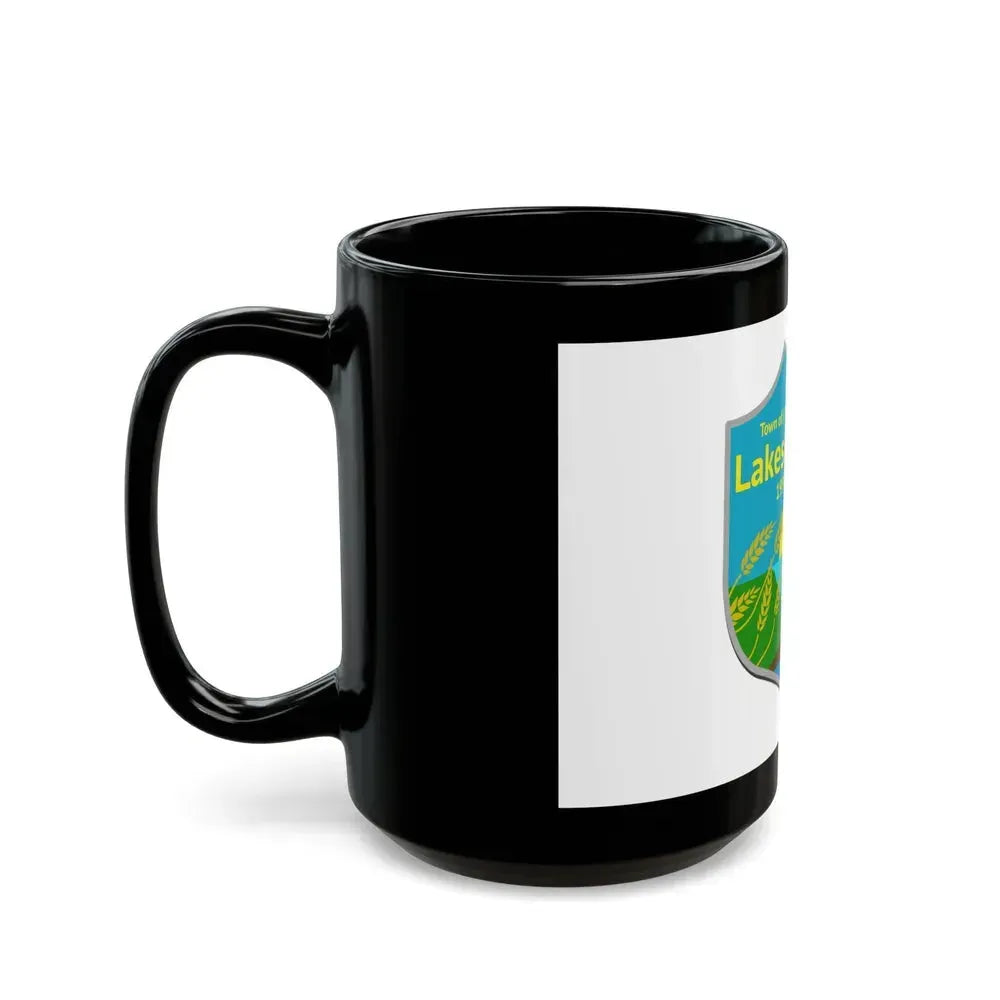 Flag of Lakeshore Ontario Canada - Black Coffee Mug - Go Mug Yourself