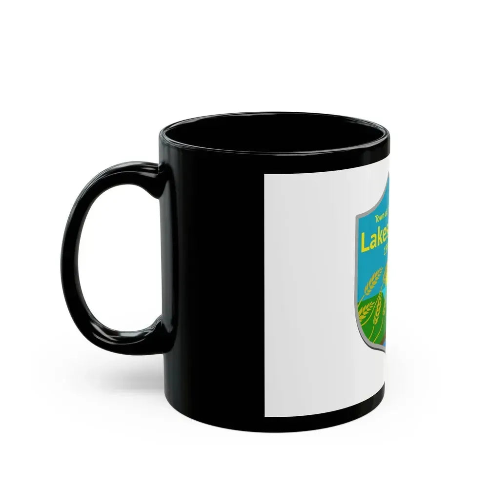 Flag of Lakeshore Ontario Canada - Black Coffee Mug - Go Mug Yourself