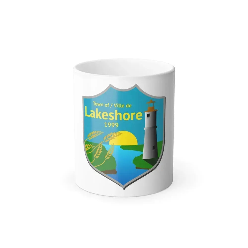 Flag of Lakeshore Ontario Canada - Color Changing Coffee Mug 11oz - Go Mug Yourself