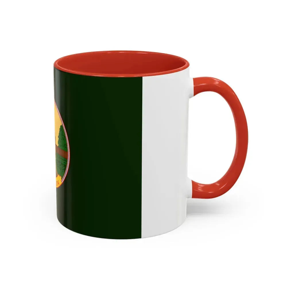 Flag of Lampang Province Thailand - Accent Coffee Mug - Go Mug Yourself