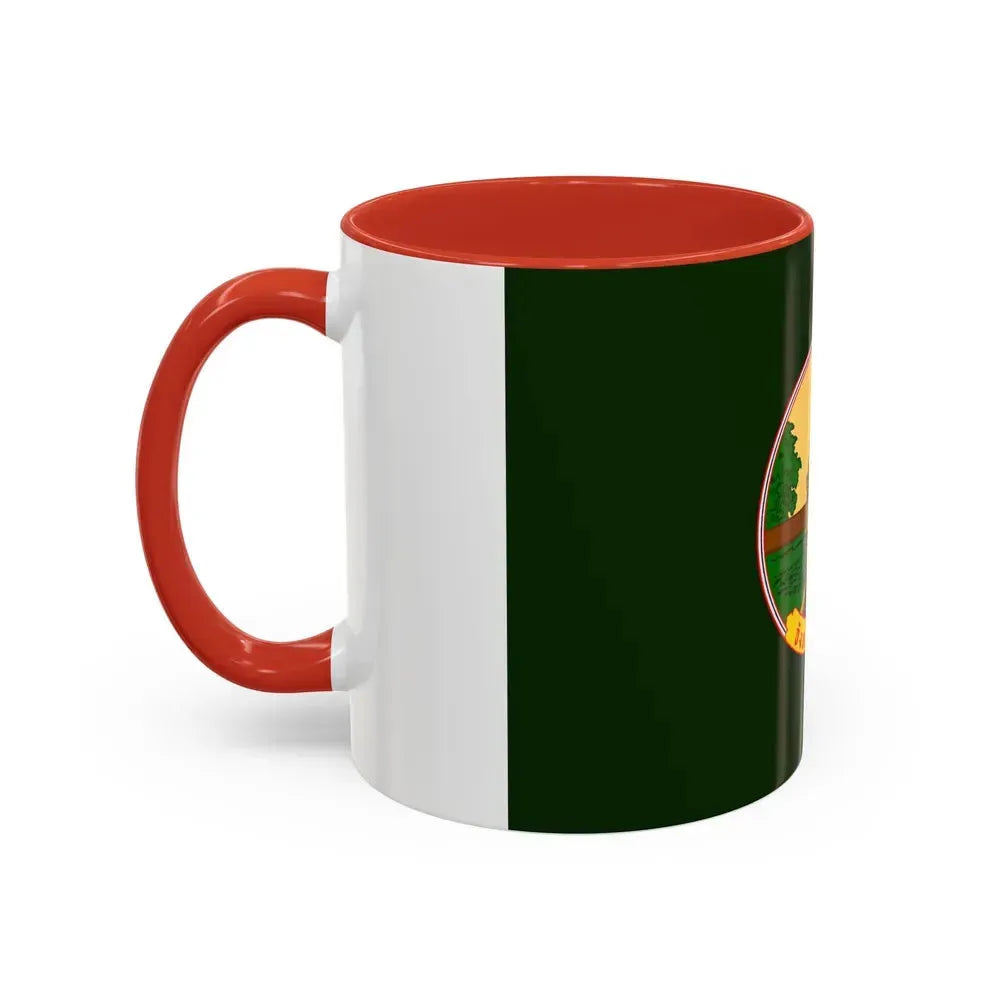 Flag of Lampang Province Thailand - Accent Coffee Mug - Go Mug Yourself