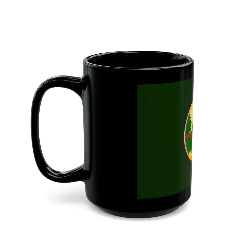Flag of Lampang Province Thailand - Black Coffee Mug - Go Mug Yourself