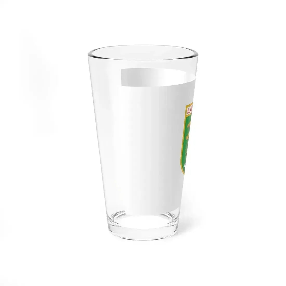 Flag of Lampung Indonesia - Pint Glass 16oz - Go Mug Yourself