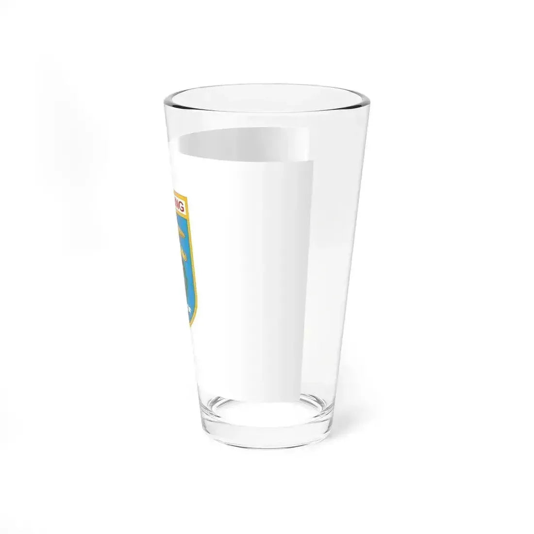Flag of Lampung Indonesia - Pint Glass 16oz - Go Mug Yourself