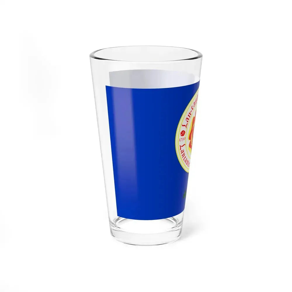Flag of Lancaster, Pennsylvania - Pint Glass 16oz - Go Mug Yourself