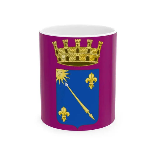 Flag of Lanciano (Italy) White Coffee Mug 11oz - Go Mug Yourself