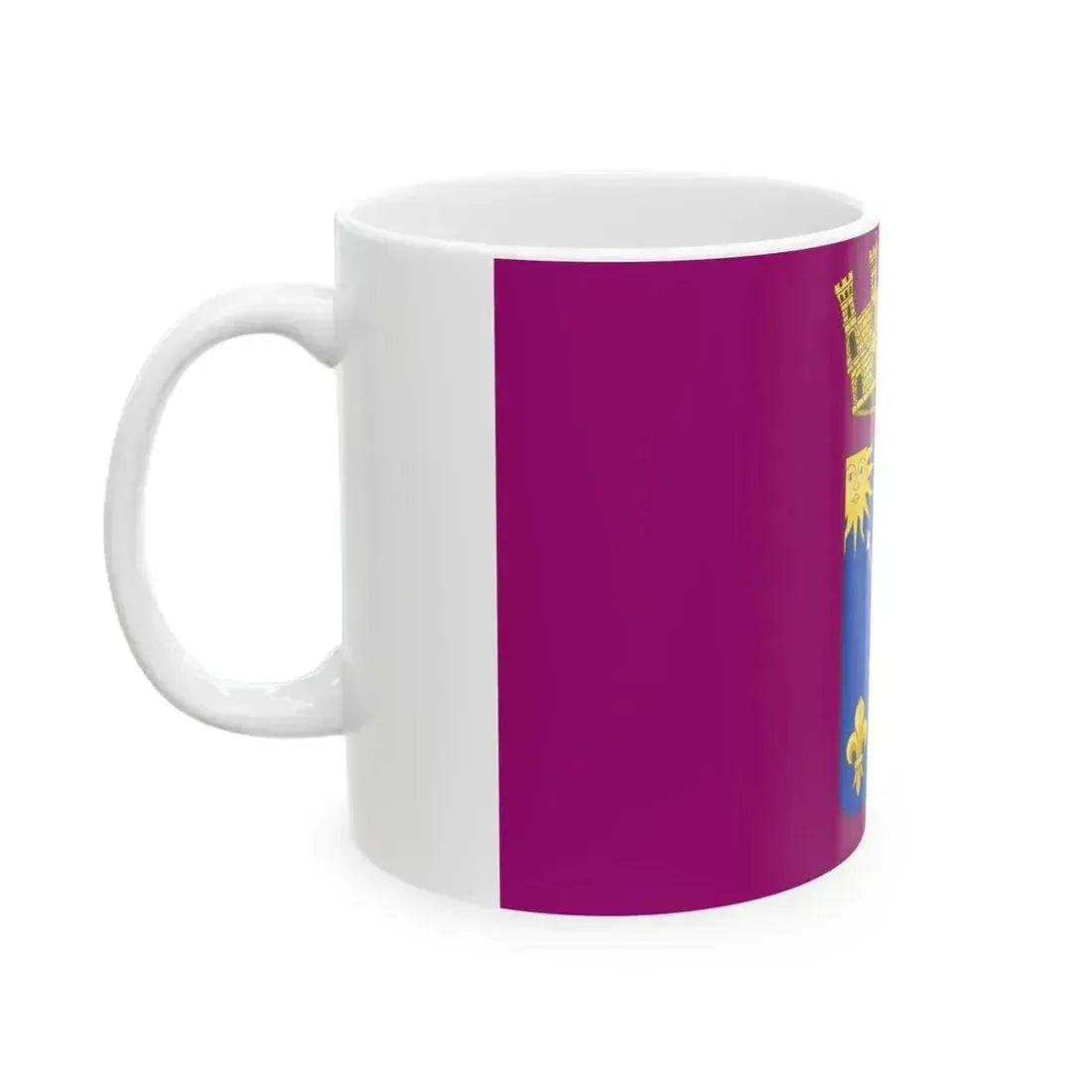 Flag of Lanciano (Italy) White Coffee Mug - Go Mug Yourself