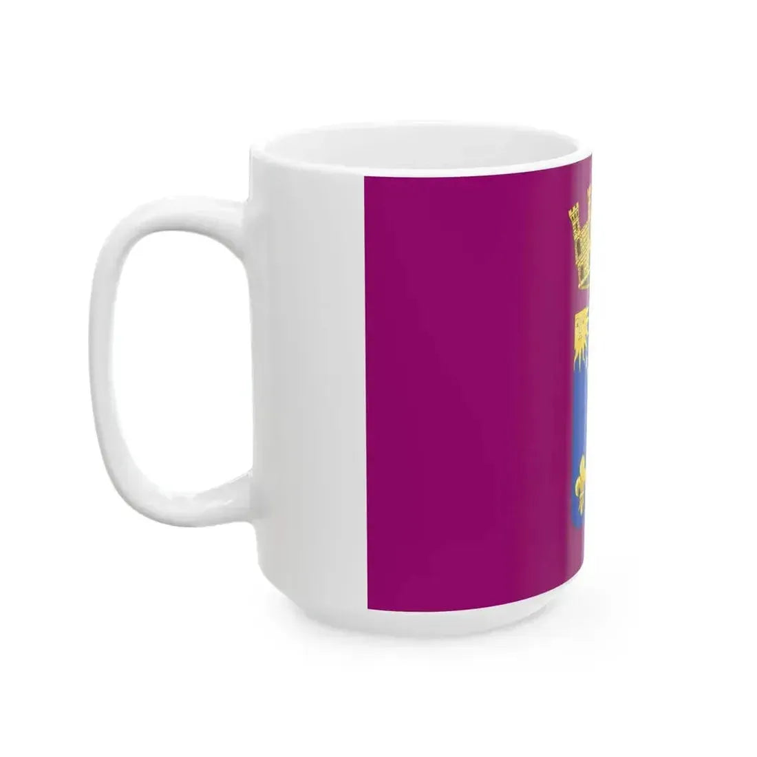 Flag of Lanciano (Italy) White Coffee Mug - Go Mug Yourself