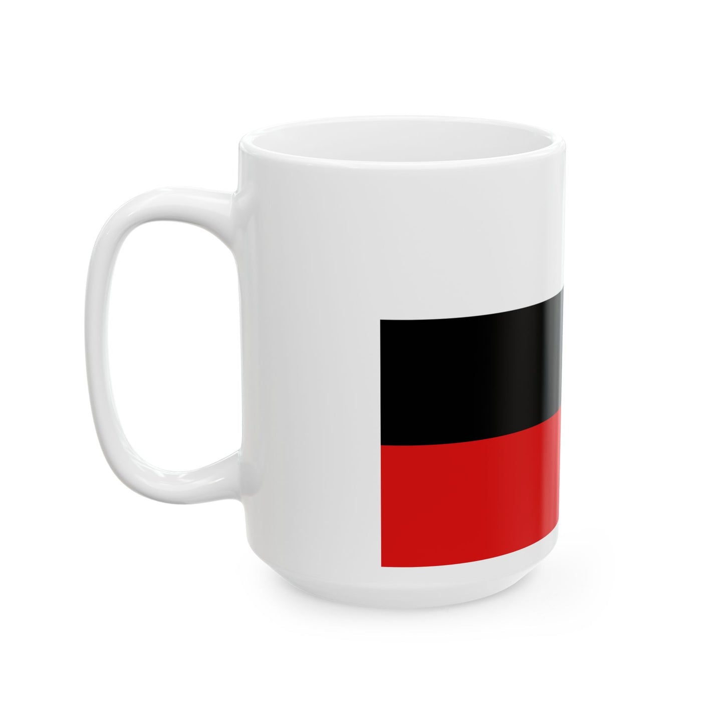 Flag of Landen (Belgium) White Coffee Mug-Go Mug Yourself