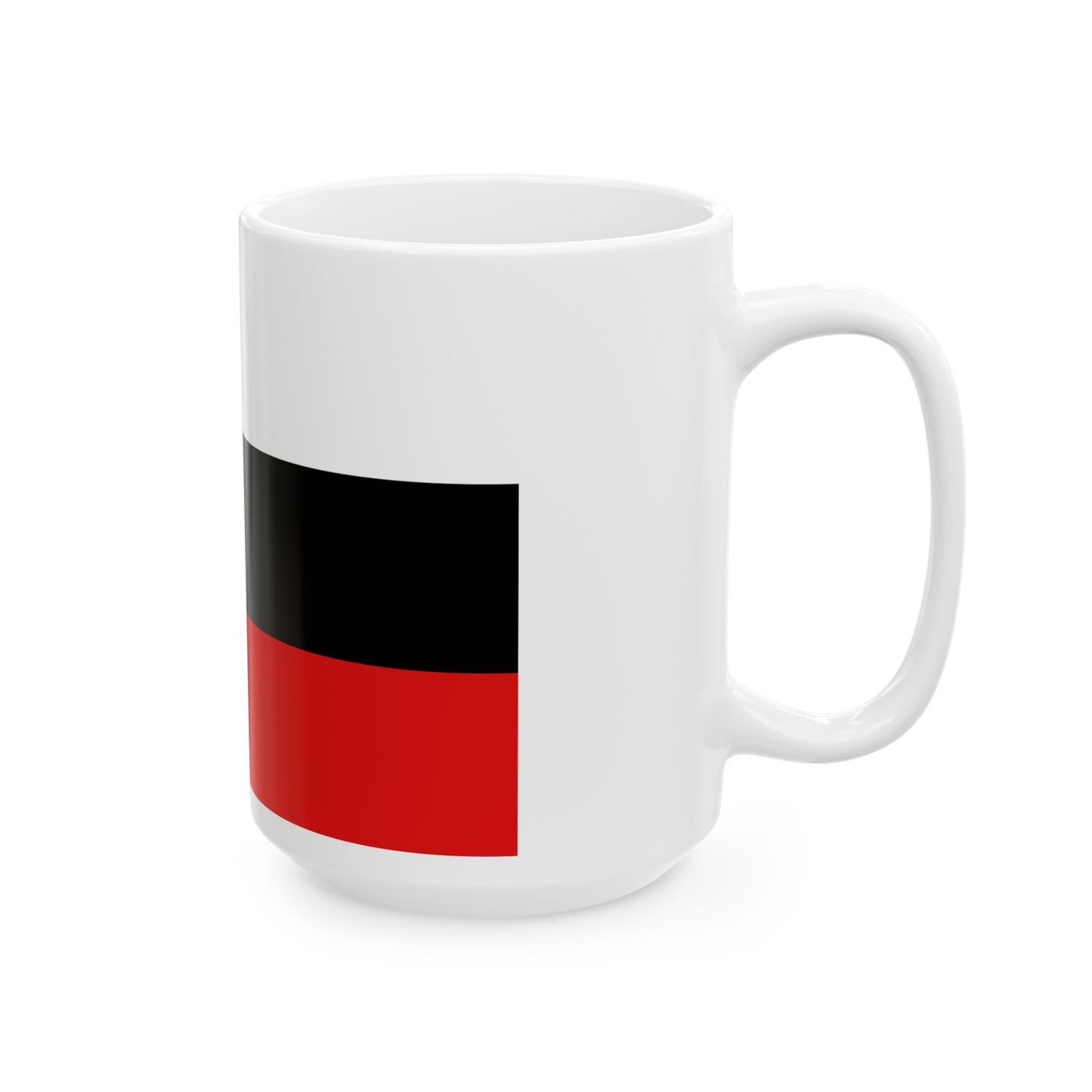 Flag of Landen (Belgium) White Coffee Mug-Go Mug Yourself