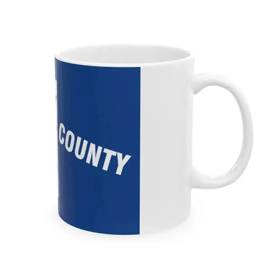 Flag of Lander County Nevada (United States) White Coffee Mug - Go Mug Yourself