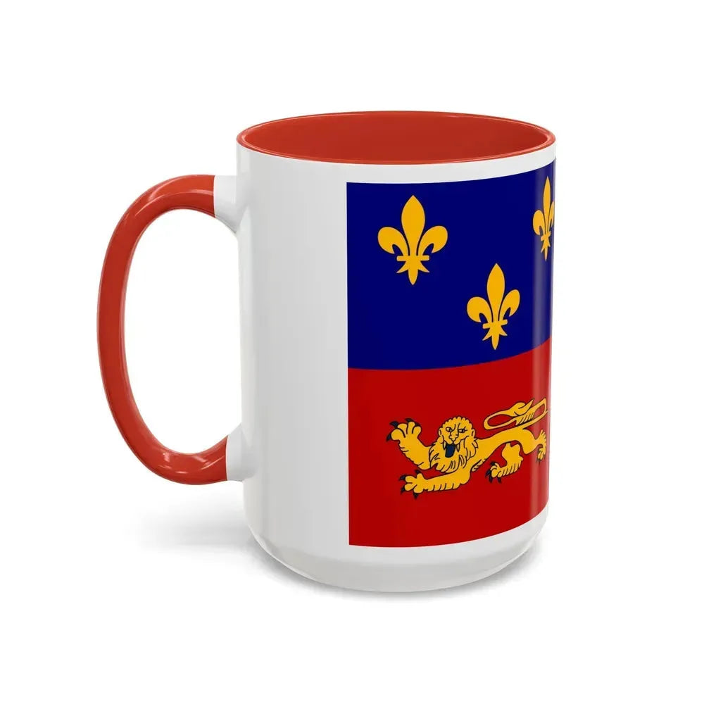 Flag of Landes France - Accent Coffee Mug - Go Mug Yourself