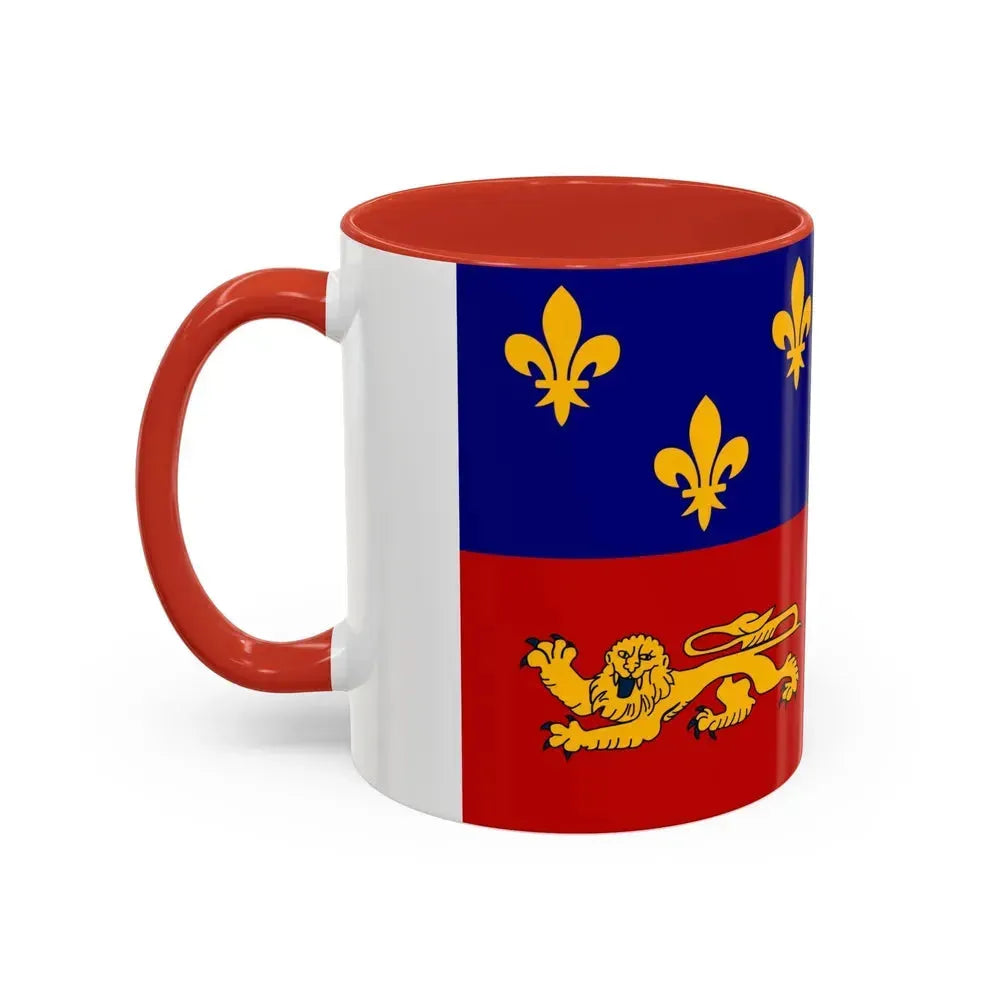 Flag of Landes France - Accent Coffee Mug - Go Mug Yourself