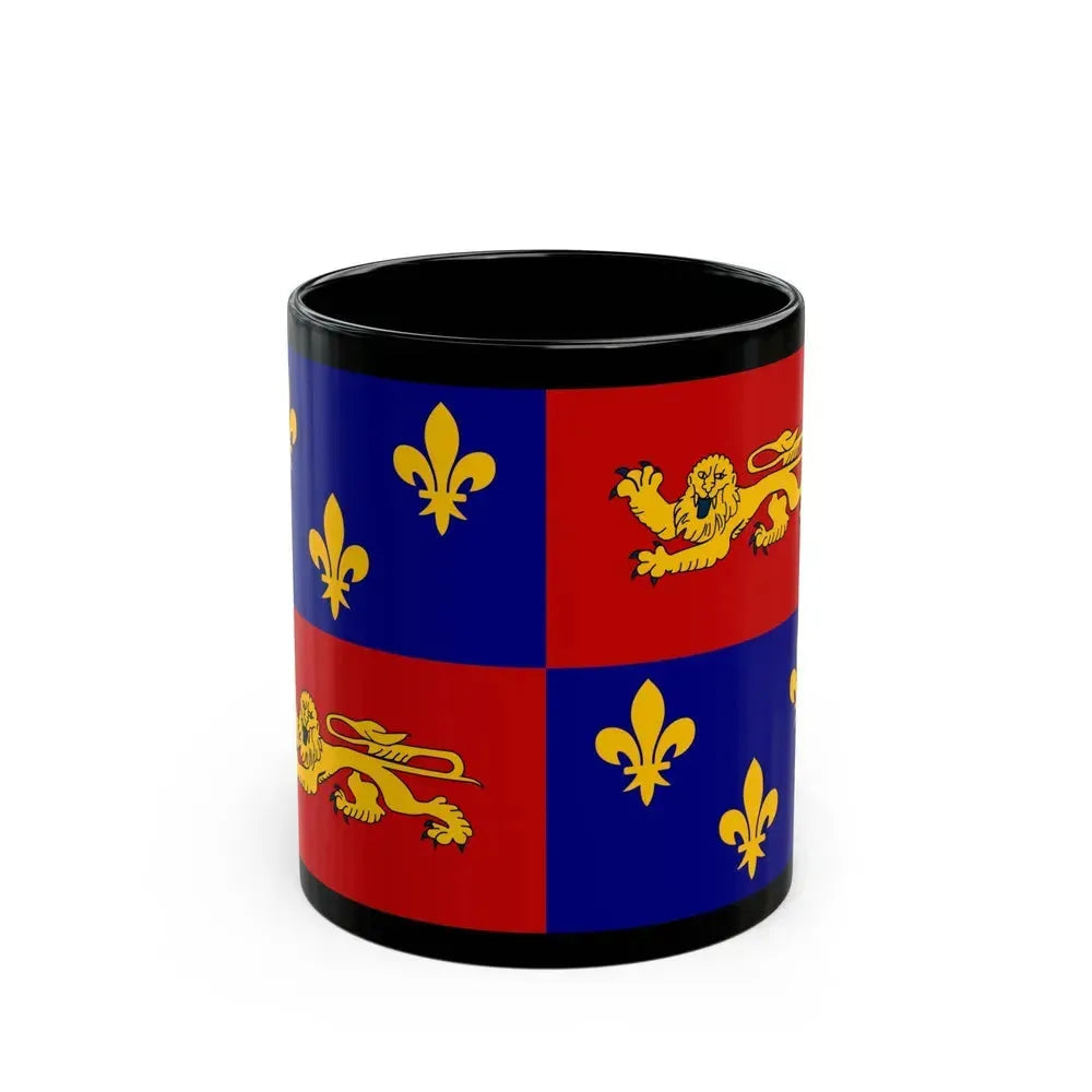 Flag of Landes France - Black Coffee Mug 11oz - Go Mug Yourself