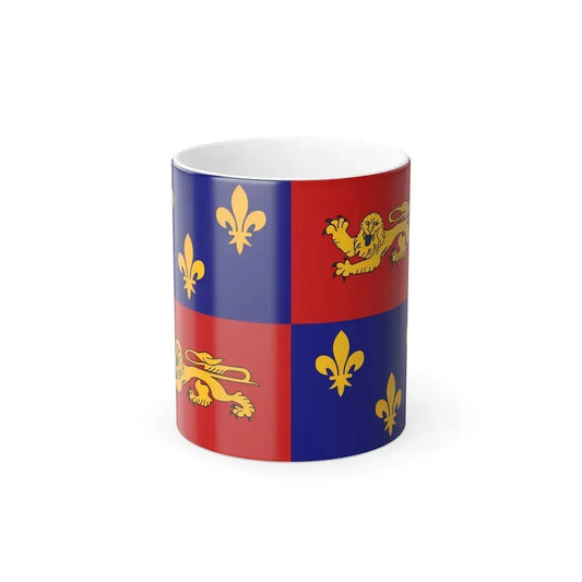Flag of Landes France - Color Changing Coffee Mug 11oz - Go Mug Yourself