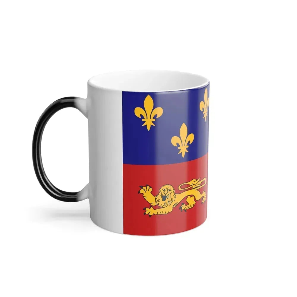 Flag of Landes France - Color Changing Coffee Mug - Go Mug Yourself